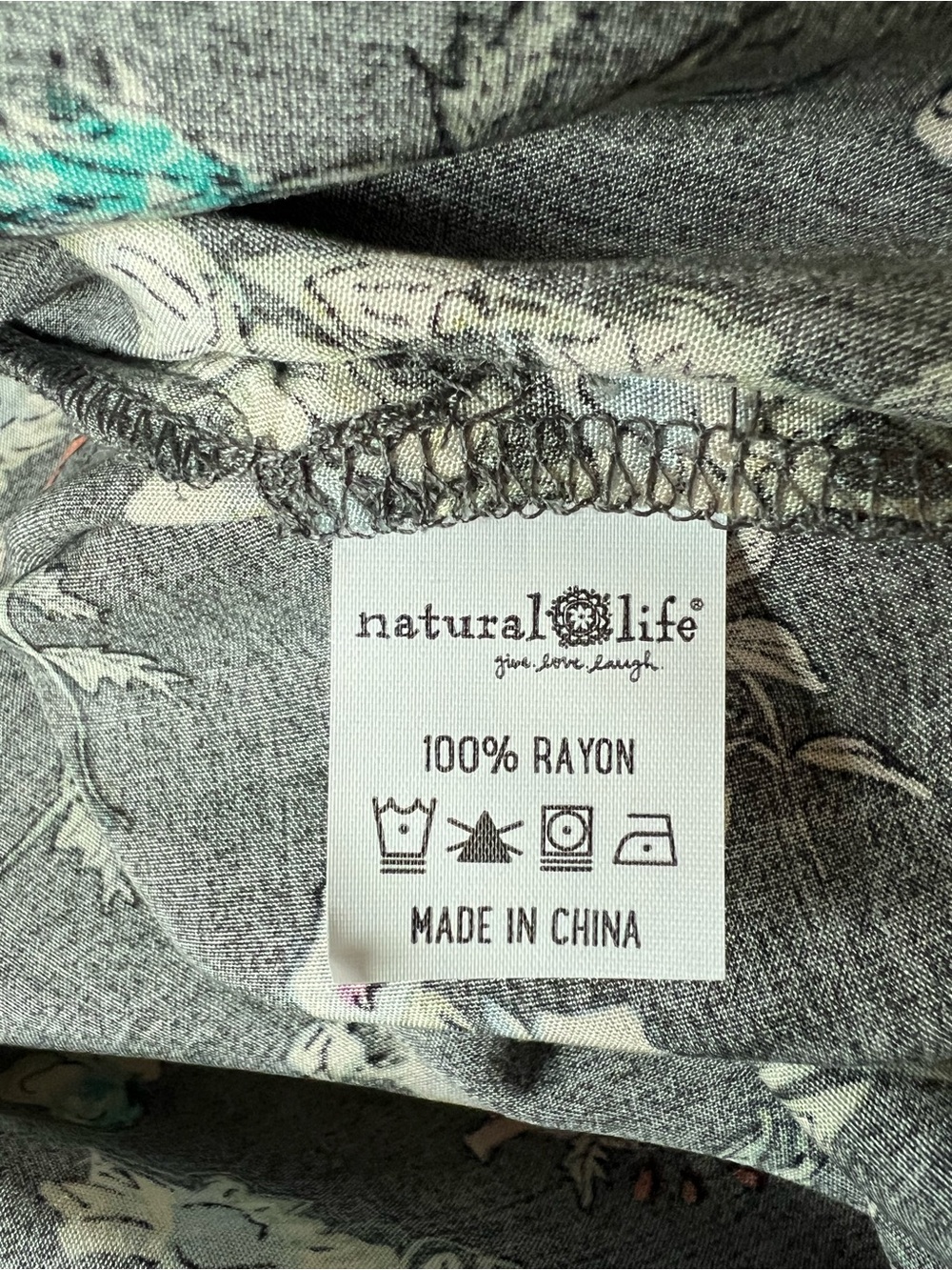 NATURAL LIFE Addie Charcoal Floral Midi Boho
Whimsigoth Festival Sz XL NWT - Picture 12 of 14